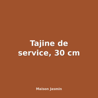 Tajine de service, 30 cm