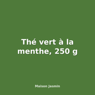 Thé vert à la menthe, 250 g